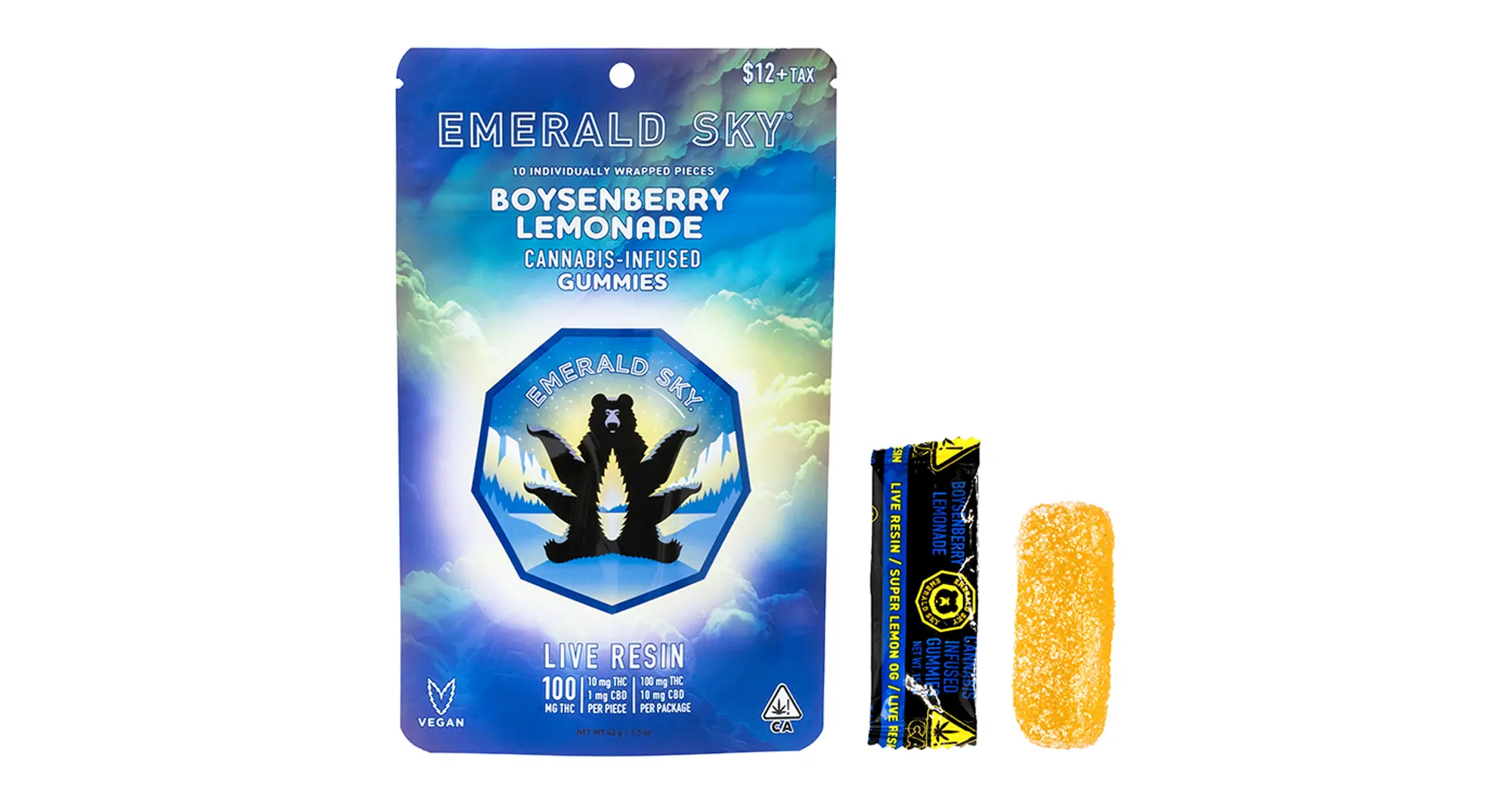 Boysenberry Lemonade 10:1 CBD Live Resin Gummies