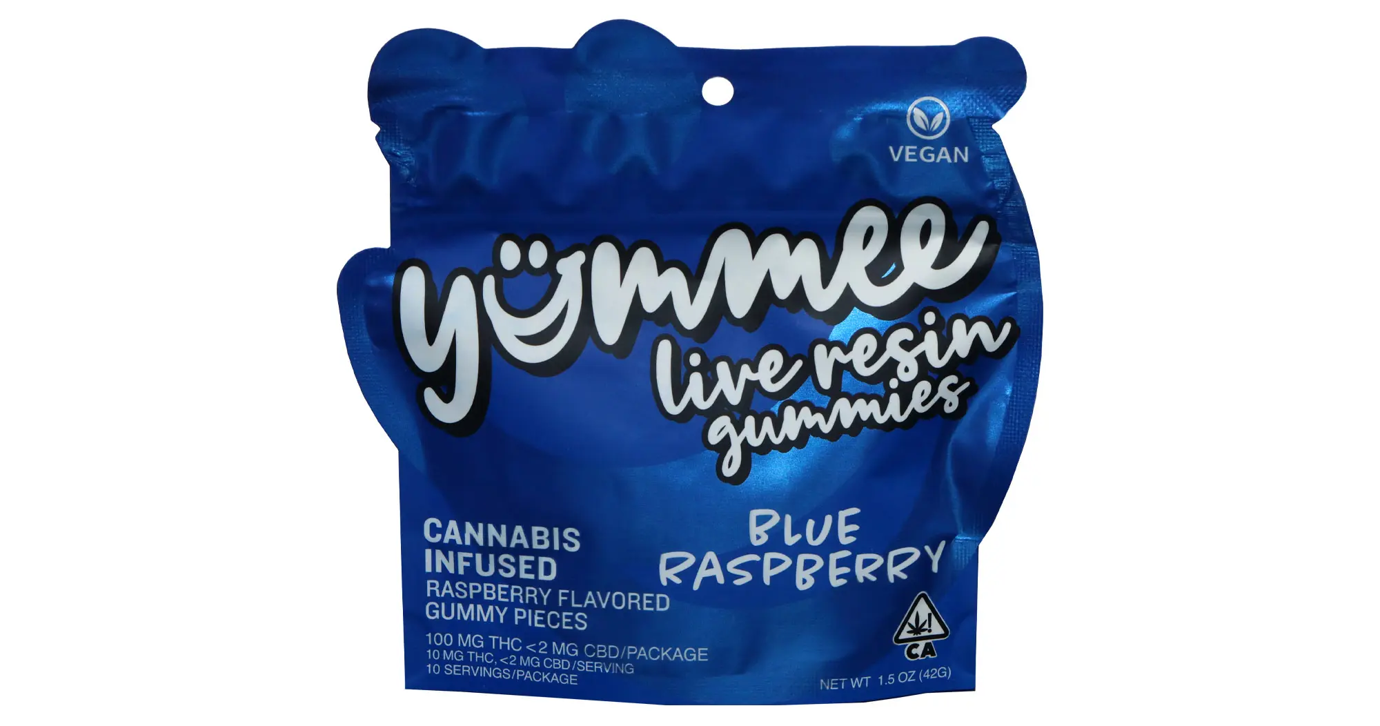 Blue Raspberry Live Resin Gummies