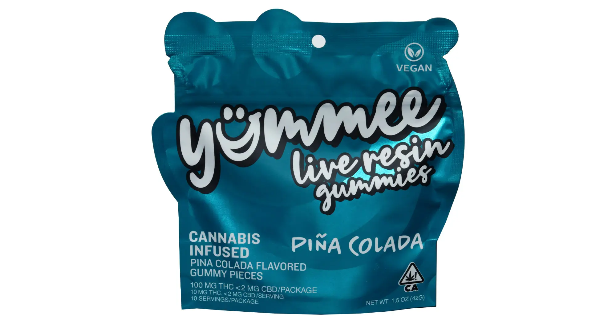 Pina Colada Live Resin Gummies