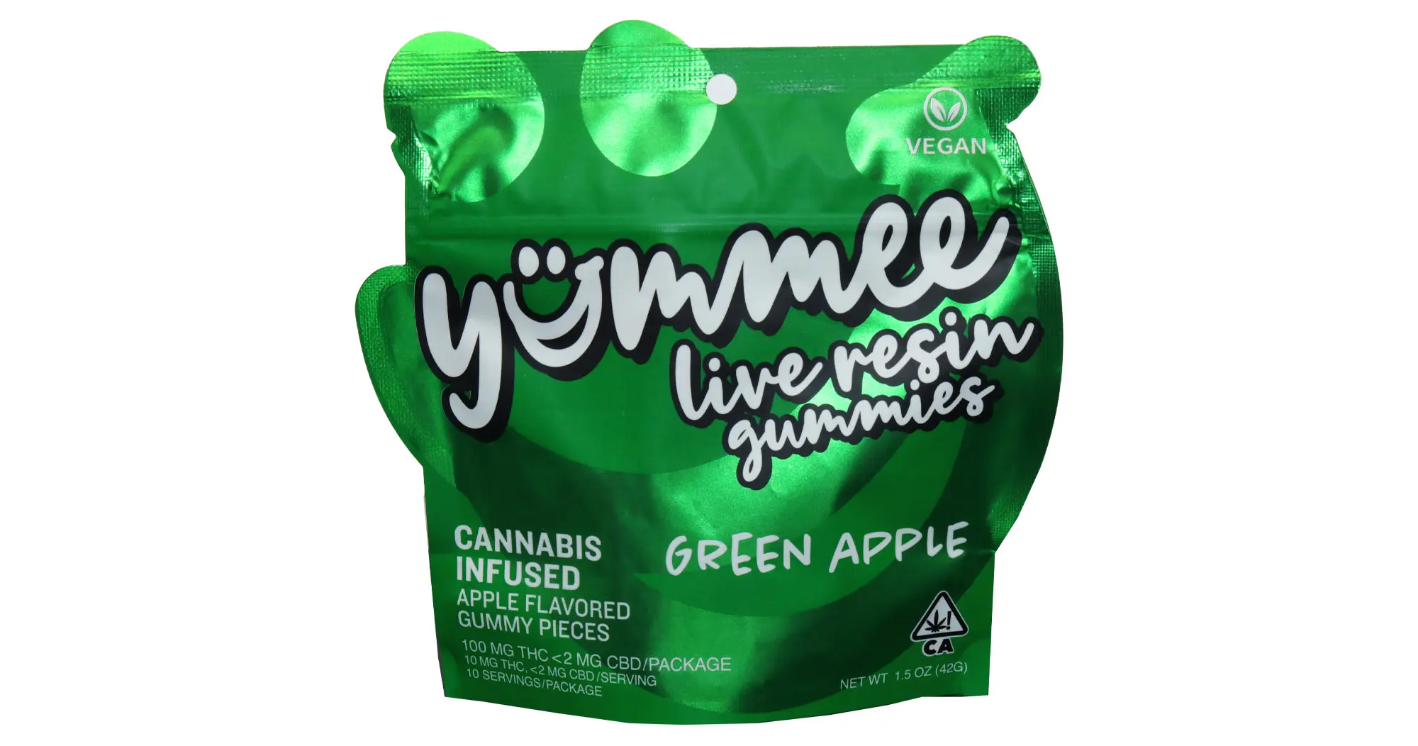 Green Apple Live Resin Gummies
