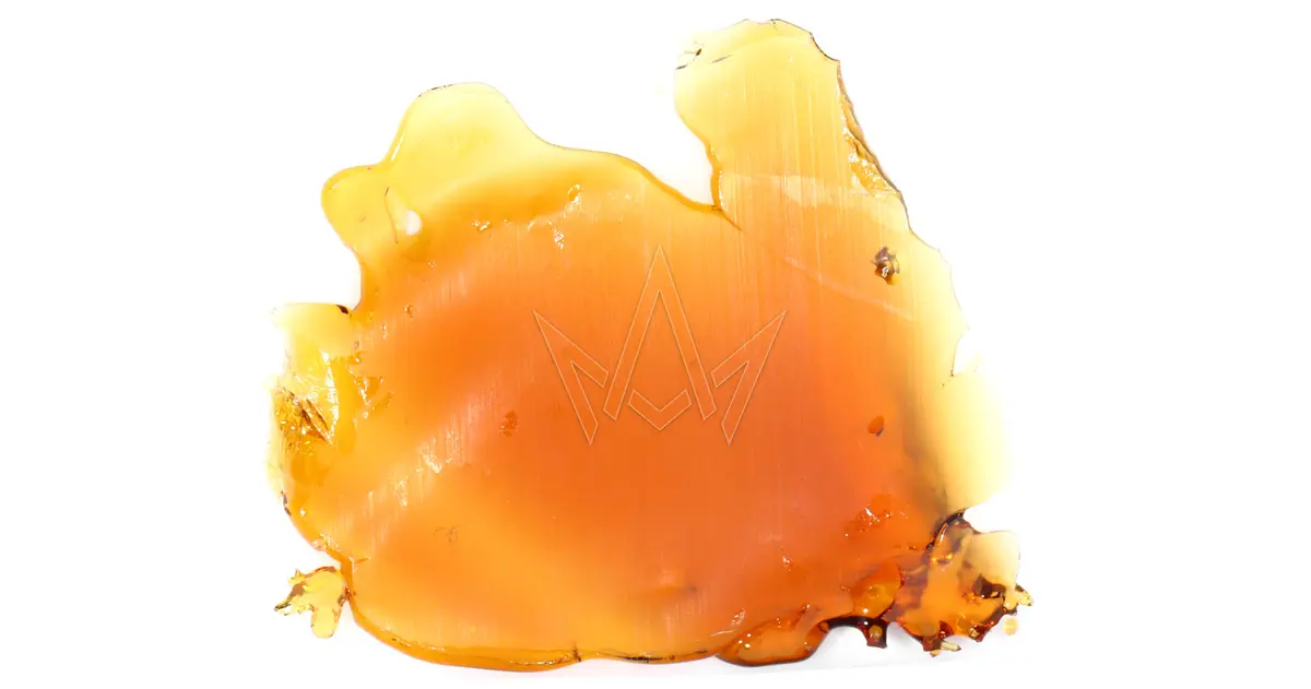 Strawberry Ambrosia Cured Resin Shatter