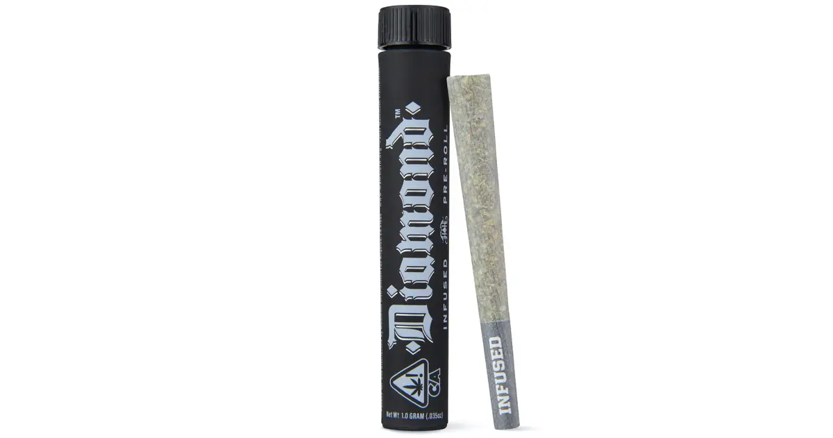 Raspberry Cough Diamond Infused Pre-Roll